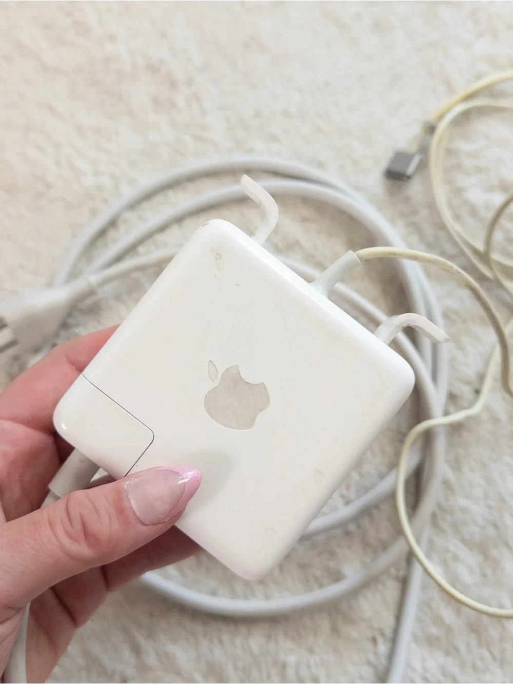 Apple MagSafe L-Style Power Adapter Charger for Vintage MacBook & MacBook Pro